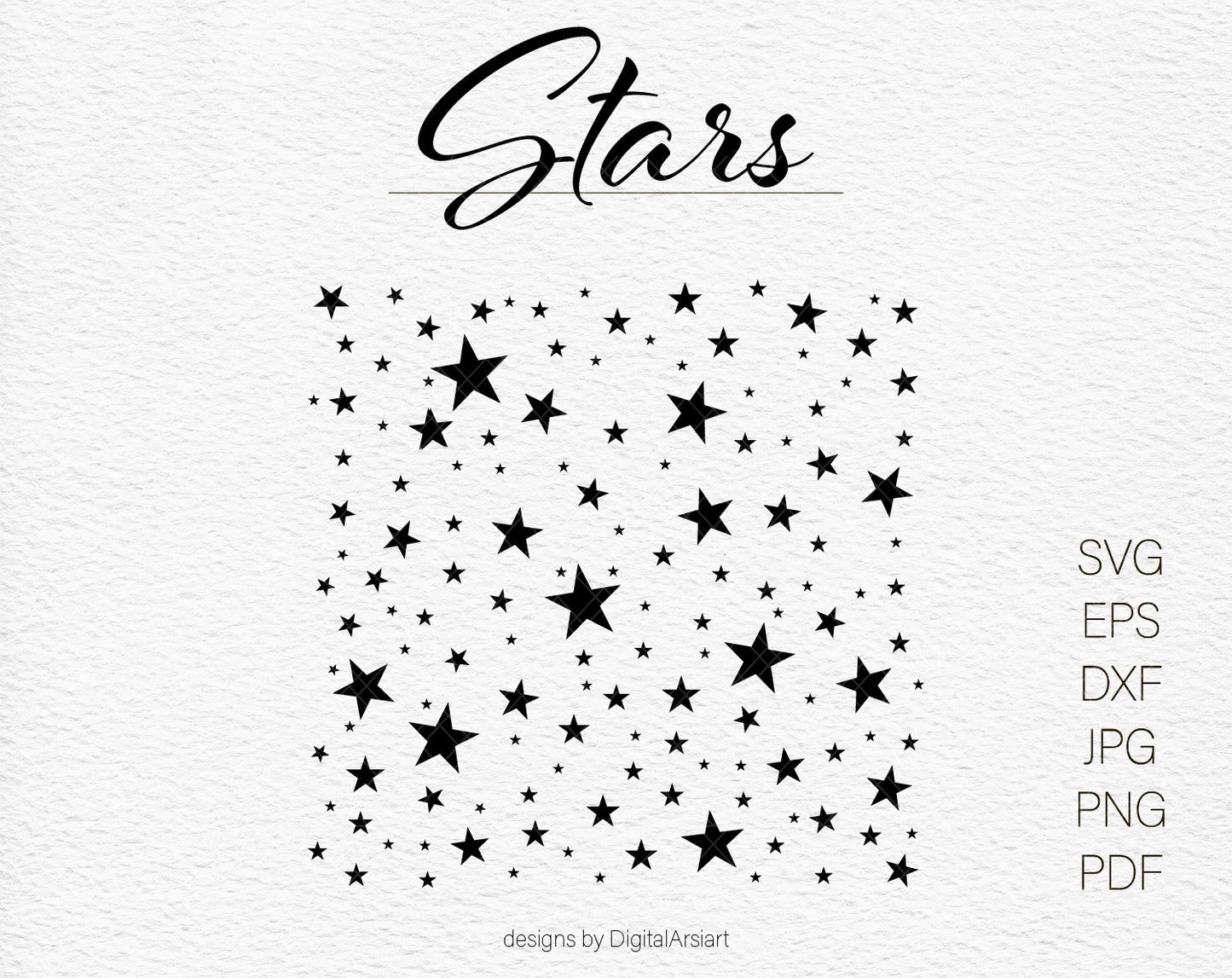 Stars background svg - 0654