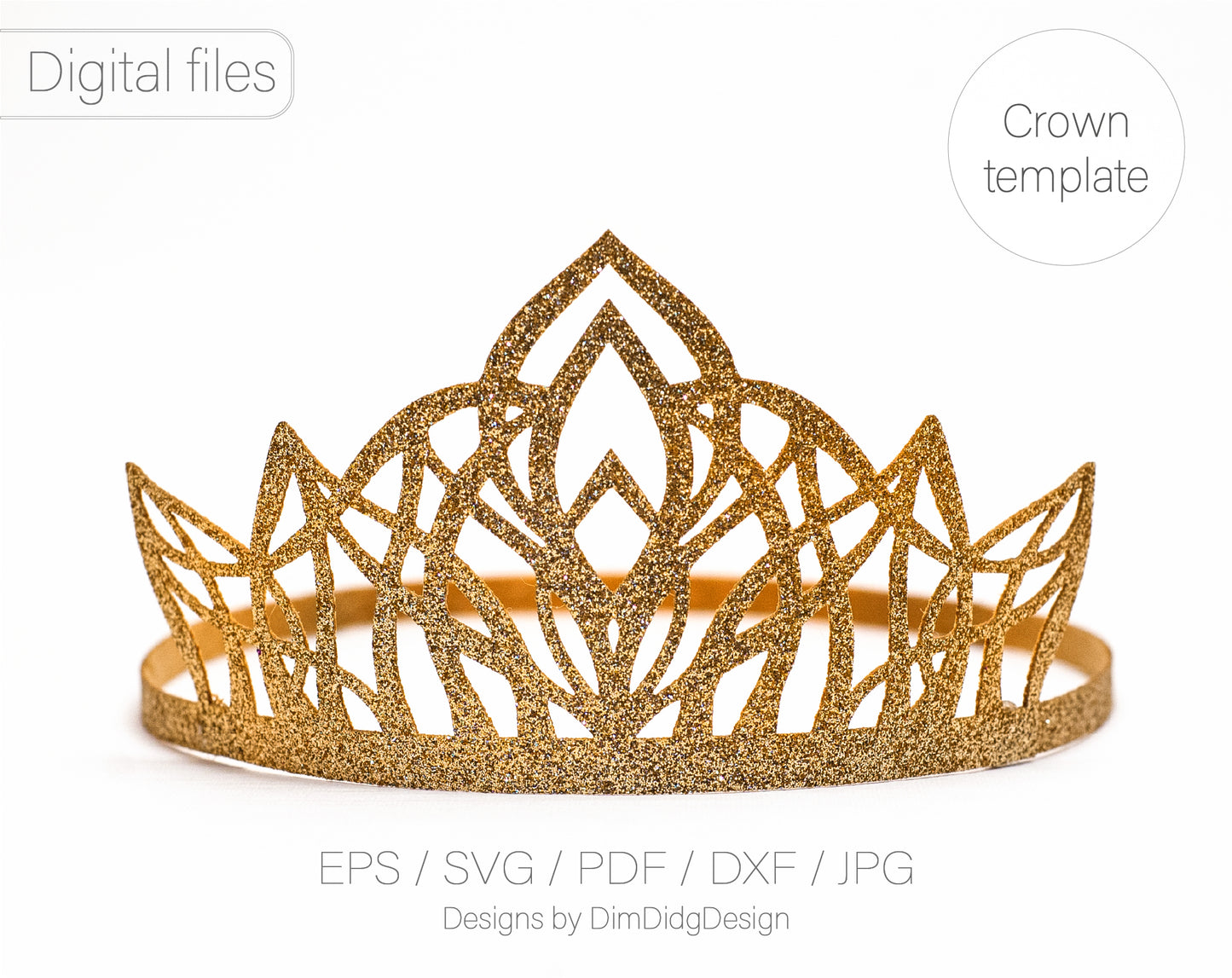 Princess crown svg - 0586