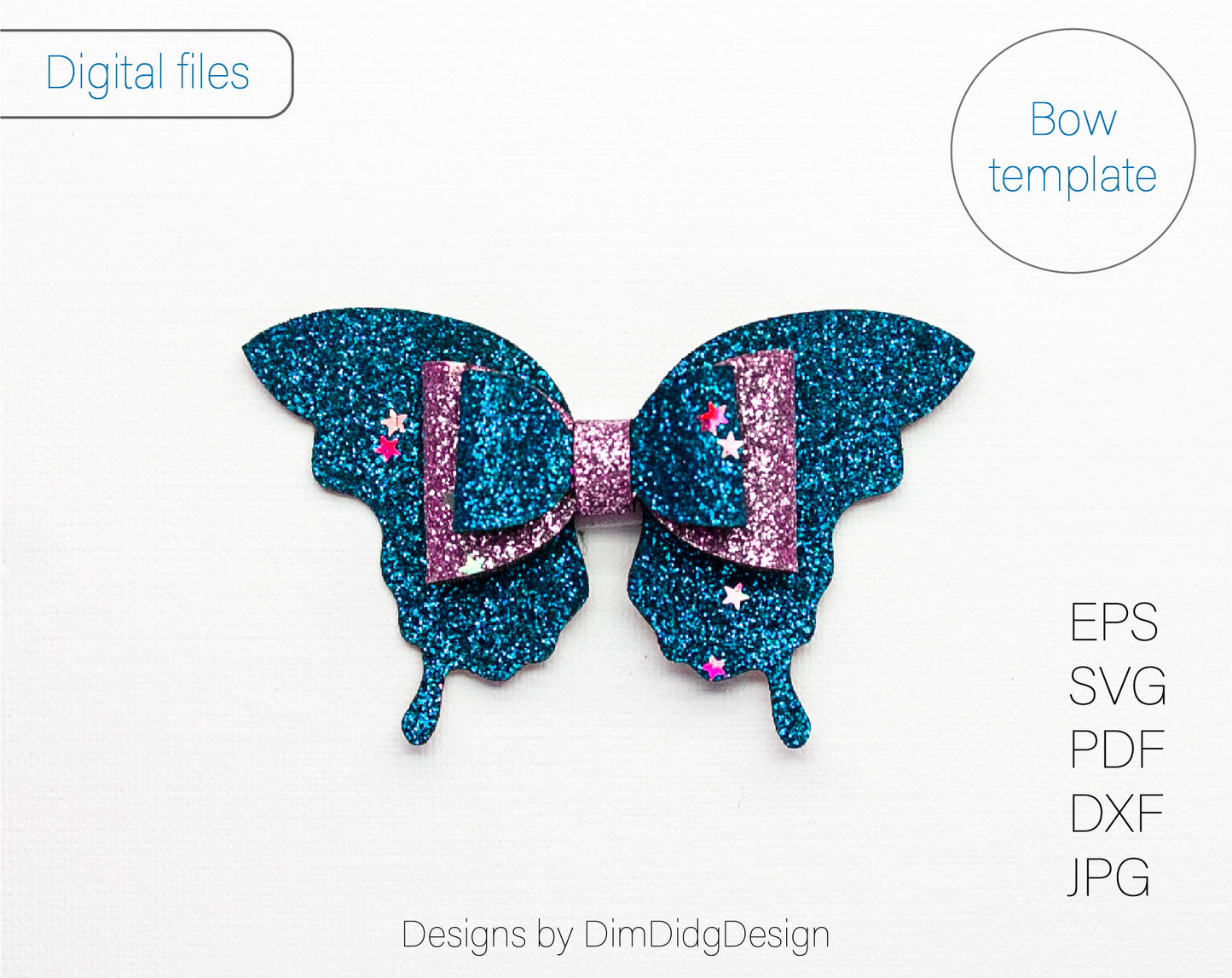 Butterfly bow svg - 0567