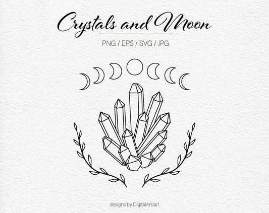 Crystals vector svg - 0494