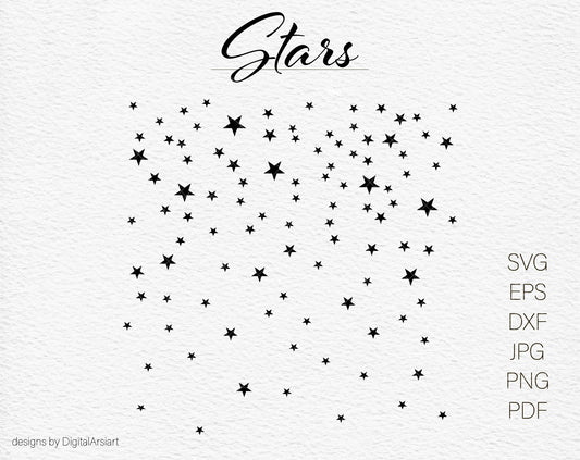 Stars background svg - 0826