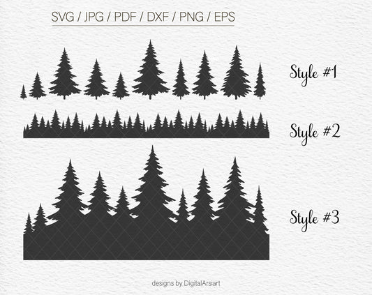 Tree forest svg - 0642