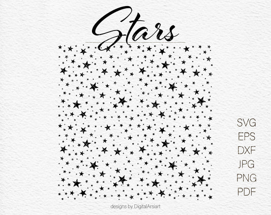 Stars background svg - 0655